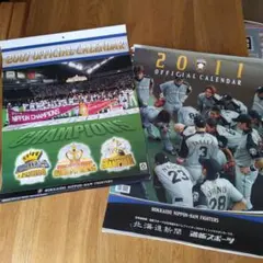 昔懐かし 日本ハム カレンダー2007 2011 希少 レトロ ファイターズ