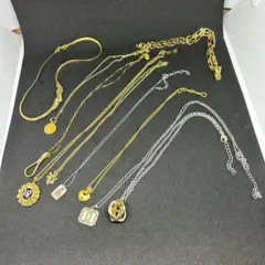 【ブランドまとめ】ニナリッチ　ジバンシィ　グッチ　カルティエ ネックレス セット
