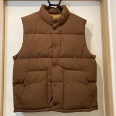 ヒートパデッドベスト　XLブラウン