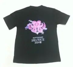 新品タグ付き浜崎あゆみ アジアツアー 2024Tシャツブラック Lサイズ