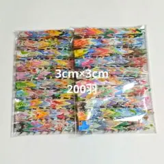 千代紙で作ったミニ折り鶴！200羽！