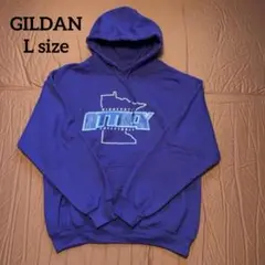 DryBlend ギルダン　パーカー　パープル　 Lサイズ　カスタム