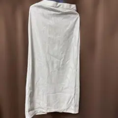 しまむら　シルバー　 タイトスカート Lサイズ スリット入り