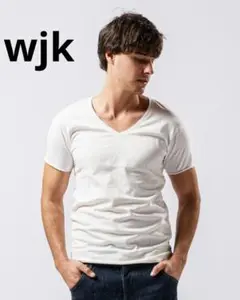 wjk　ダブルジェイケイ　V-neck TEE　VネックTシャツ