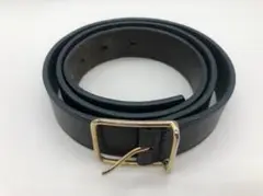 メゾンボワネ MAISON BOINET ベルト ■本革 レザー 黒系5穴 高級