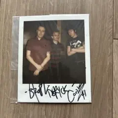 SUM41サイン入りポラロイド写真 ミュージシャン