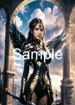 A4サイズアートポスター 1点もの 美女ポスター最高品質 B-E--１５