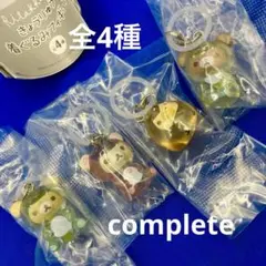 リラックマ　きょうりゅう　着ぐるみ　フィギュア　全4種　コンプ　ガチャ　めじるし