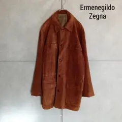 AM048　Ermenegildo Zegna　羊革　スウェード　イエロー　本革 AM048 Ermenegildo Zegna 羊革 スウェード イエロー 本革 - メルカリ