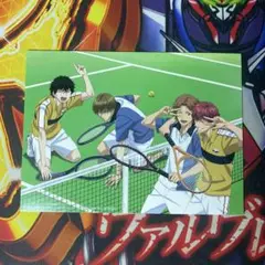 テニスの王子様 非売品 ブロマイド イラストシート 日吉若 芥川慈郎 4643
