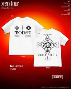 Tohji Zepp 『zero-tour』 Tシャツ
