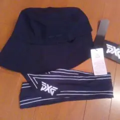 PXG ブラックハットとヘッドバンドセット