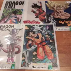 一番くじ ドラゴンボールEX H賞 ビジュアルボード5枚