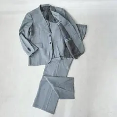 美品✨　エルメネジルドゼニア スーツ セットアップ ビジネス グレー　M相当