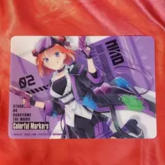 中野二乃 クリア イラストシート 五等分の花嫁