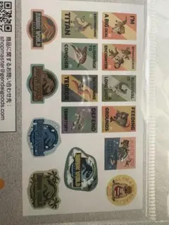 バラ売り！ジュラシックワールドステッカー