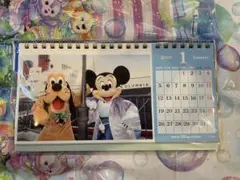 ディズニーリゾート　カレンダー卓上2026