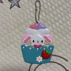【未使用】サンリオピューロランドメルヘン工房＊おなまえホルダー（しろうさ）