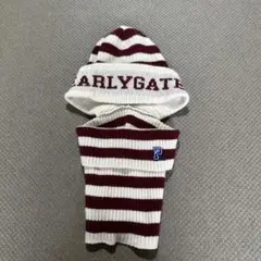 パーリーゲイツ ネックウォーマー付きニット帽