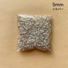 丸カン　600個　5mm　シルバー　現品　P10　マルカン