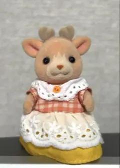 【未使用品】シルバニアファミリー　トナカイの女の子　キラキラくじ