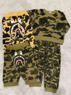A BATHING APE BABYMILO マイロ エイプ シャーク カモフラ