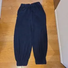【新品未使用】マチャット　MACHATT パイルパンツ　ネイビー