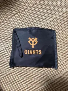 GIANTS ロゴ入りエコバッグ黒