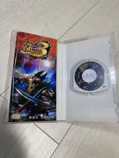 UMDソフト 3点セット モンスターハンター3 他