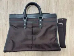 男性用 ビジネスバッグ 茶色