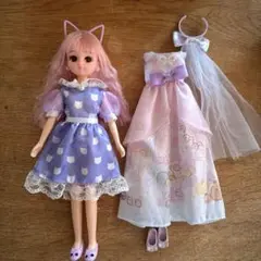 リカちゃん人形とドレスセット（すみっコぐらし）