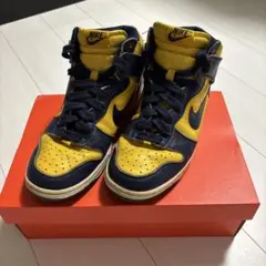 98年復刻　ナイキ　ダンクハイ　ミシガン　27.0cm