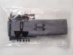 送料込　アンダーアーマー ヘッドバンド 1276990　　グレー　灰色