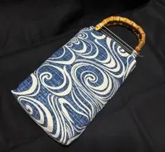 バンブー手提げ 流水