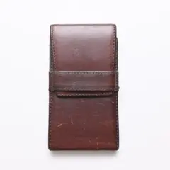 SLOW × BEAMS レザー カードケース ブラウン スロウ ビームス