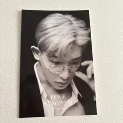LOVE SYNONYM WONHOポストカード