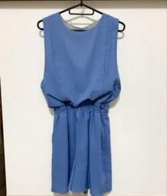 一回着用のみ！ワンピース（キュロット）、カーディガンセット