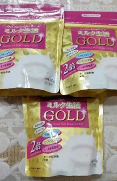 大人のための粉ミルク ミルク生活GOLD【300g×3袋】 森永乳業