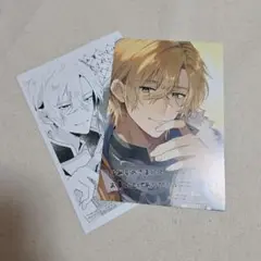 やり直し辺境伯夫人の幸福な誤算　こみらの特典　イラストカード＋ペーパー