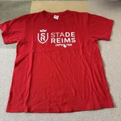STADE REIMS JAPAN TOUR 赤Tシャツ S サッカー