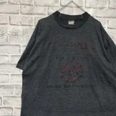 USA製90sヴィンテージTシャツ！シングルステッチ　グレー半袖古着　XL 17