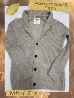 Abercrombie&Fitch　アバクロ　ニットカーディガン　メンズ　M