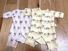 UNIQLOパジャマ2セット　くまのぷーさん60㎝