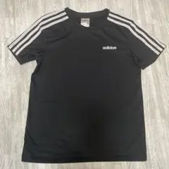 adidas ブラック Tシャツ 150サイズ