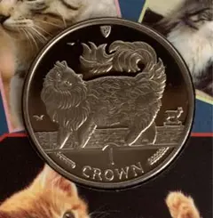 マン島 ねこ コイン  メインクーン 白銅貨 1993年 マン島 キャット コイン メインクーン 白銅貨 まとめ売り - メルカリ