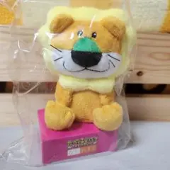 たべっ子どうぶつ　ぴたれすと　らいおん ぬいぐるみ マスコット