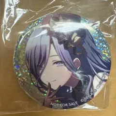 プロジェクトセカイ　プロセカ　グリッター缶バッジ　特典　5B 黒百合　日野森雫