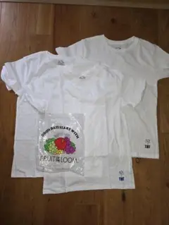 新品同様　TMT 　ホワイト　Tシャツ3枚セット