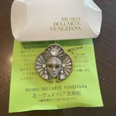 北海道　MUSEO DELL'ARTE VENEZIANA マスクピンバッジ