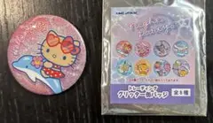 トレーディンググリッター缶バッジ　ナイトパーティ